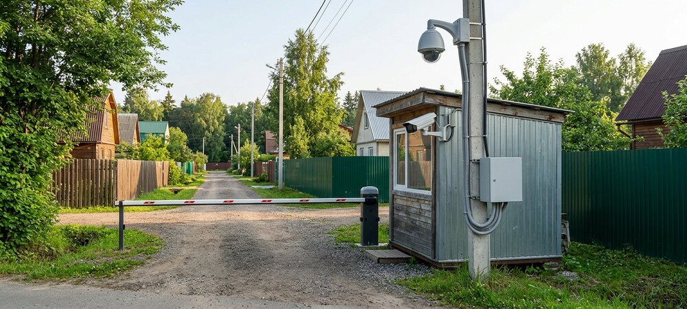 Видеонаблюдение в СНТ: камеры, связь и архив