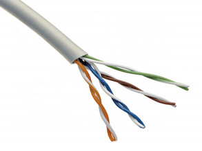 Кабель витая пара UTP 4PR 24AWG(305м)